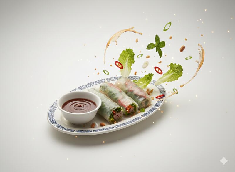 A9. SURF & TURF ROLLS (GC Bò Tôm - 3 ROLLS)