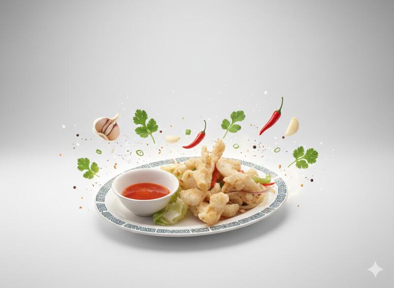 A11. DEEP - FRIED CALAMARI (Mực Muối)