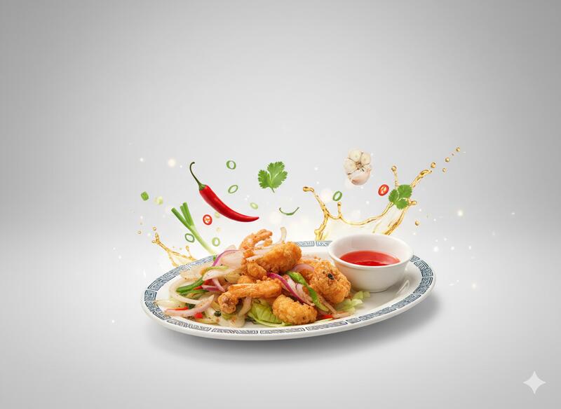 A11. DEEP - FRIED SHRIMP (Tôm Muối)