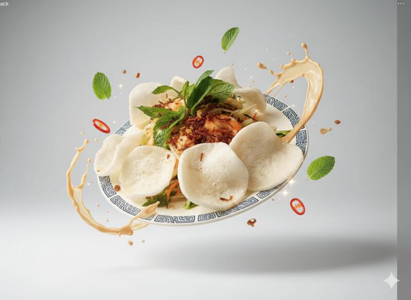 A16. LOTUS STEMS SALAD (Gỏi Ngó Sen Tôm Thịt)