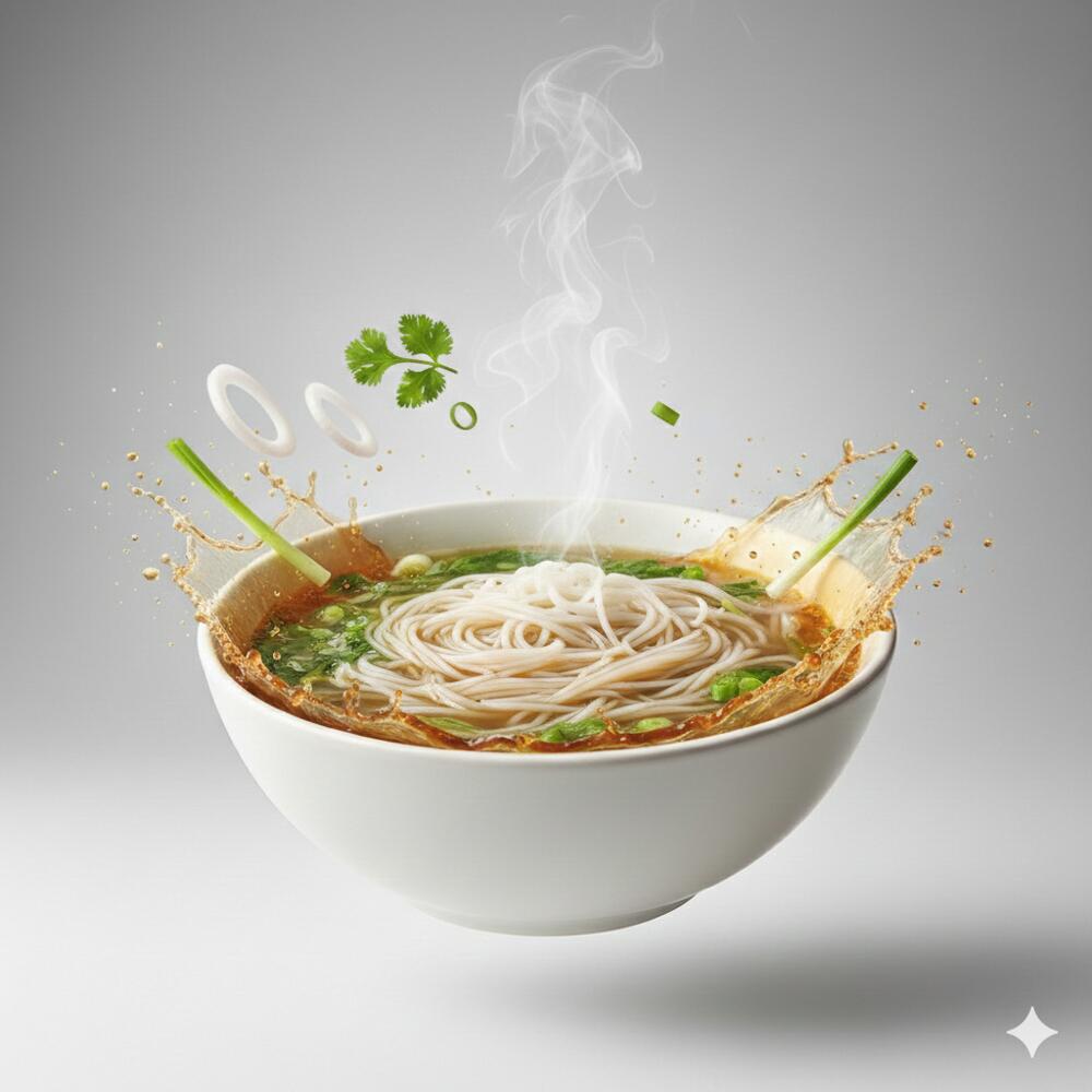 A17. SLB NOODLE SOUP - NO MEAT (Bún Bò Huế "KHÔNG THỊT")