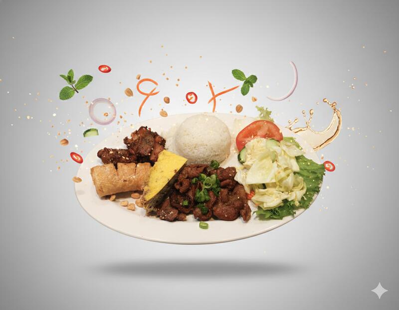 C1. HOUSE SPECIAL COMBO (Cơm Tấm Đặc Biệt)