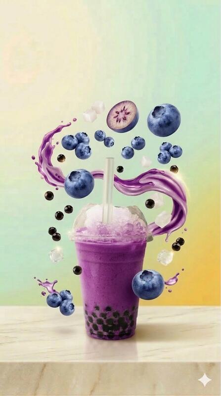 SM2. BLUEBERRY (Sinh Tố Việt Quất)