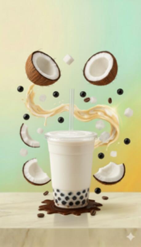 SM3. COCONUT (Sinh Tố Dừa)
