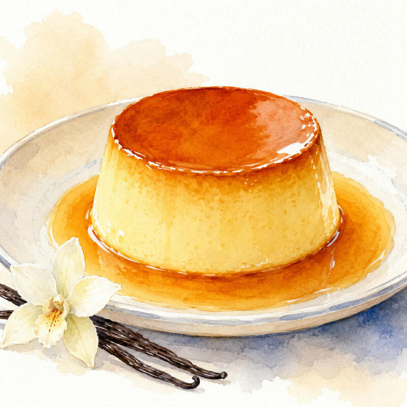 D5. *NEW* BAN MAI FLAN (Bánh Flan)