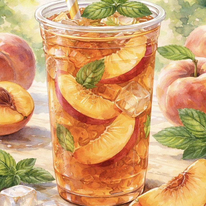 T5. PEACH TEA (Trà Đào)