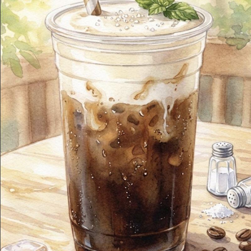 N1. SALTED COFFEE (Cà Phê Muối)